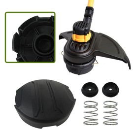 Vicue New Replacement for DWO1DT995 Replacement Trimmer Head Cap for Dewalt DCST920 DCST922 DCST970 DCST990 DCST925 Cordless String Trimmer Weed Eater,with Replacement Spring & Base Parts (5 Pack)