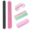 Juego profesional de limas y pulidores de uñas, 5 piezas