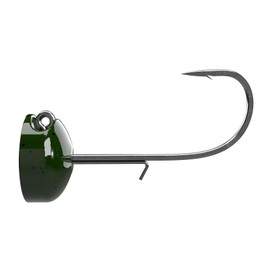 Buckeye Lures SPOT Remover NED Head 1/8 OZ. / Green Pumpkin