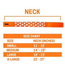 SafetyPUP XD Reflective Dog Collar. Fluorescent, Blaze Orange with Adjustable Fastener for Small, Medium & Large Pets. High Visibility Dog Products to Safeguard Your PUP from Motorists & Hunters.