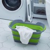 ddLUCK Multi-Functional Collapsible Pet Bathtub with Drainage Hole, Portable Indoor