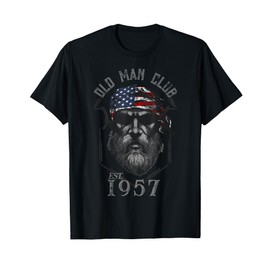 Old Man Club: Established 1957 T-Shirt T-Shirt