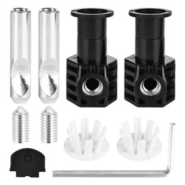 Toilet Mounting Set, Toilet Connection Set, Toilet Seat Attachment from the Top, for Wall Hanging Toilet, Easy to Install