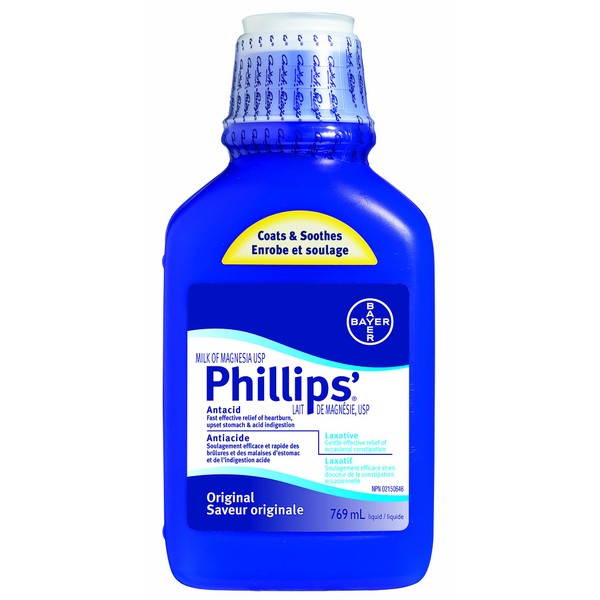 Phillips' Milk of Magnesia Liquid, 769ml