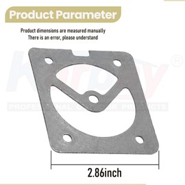 D30139 Air Compressor Gasket Seal Kit for Craftsman & Porter Cable & DeVilbiss Compressors, Replaces KK-4949, Suitable for 919153160, 919167244 and More
