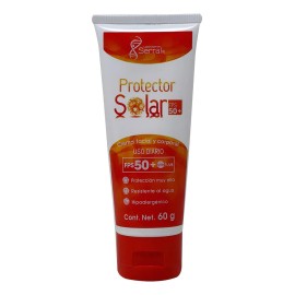 Protector Solar Serral Fps Crema Facial Corporal 60g
