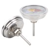 0‑300℃ 1/2in NPT Stainless Steel Grill Thermometer Oven Temperature Meter