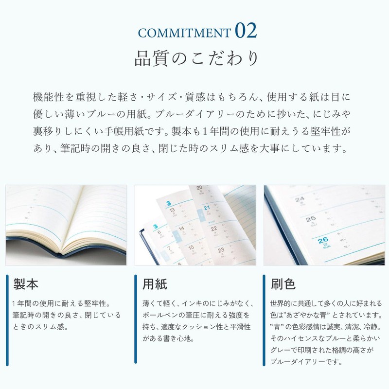 Starts January 2026 Blue Diary Memo BO