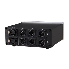 1 to 3 (1 in 3 Out) XLR Audio Switch, Balanced Audio Signal selector Converter, 3-Way Stereo Passive Audio switcher Audio Selector for Balance (XLR 1-3)