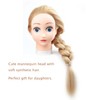 PERFEHAIR Doll Mannequin Head for Hair Styling, Braiding - 26",