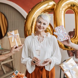 CIEHER 60th Birthday Headband, 60th Birthday Crown 60th Birthday Decorations for Women 60th Birthday Gifts