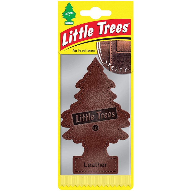 Little Trees 吊下げ式 芳香剤 エアーフレッシュナー レザー U1P-10290