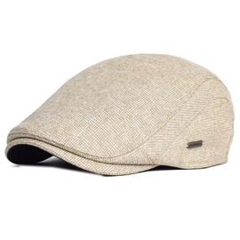 JAOAJ Mens Flat Newsboy Cap, Beret Hat Men Scally Hat, Gatsby Scottish Golf Hats, Paperboy Hats Ivy Driving Cap