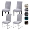 Alishomtll Dining Chair Covers Set of 4 Stretch Velvet Chair