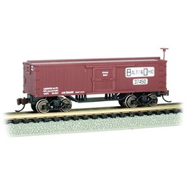 Bachmann Trains - Old-TIME Box CAR - B&O® - N Scale,Silver