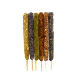 Farbenwald - 6 Piece Incense Set Includes Lavender, Rosemary, Saffron, Rose, Tibetan Flowers and Hawan