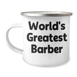 World's Greatest Barber Gifts from Friends to Family - Christmas Unique Barber Mug