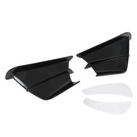 Motorcycle Side Spoiler Front Fairing Aerodynamic Winglets Wings for NINJA400 NINJA250 Z900 Z1000 Glossy Black