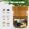 ISLANDSAFE Diversion Safe, Secret Hidden Key Safe Lock Box, Flower