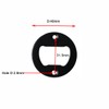50 Set Black Bottle Opener Insert,Stainless Steel Round DIY Bottle