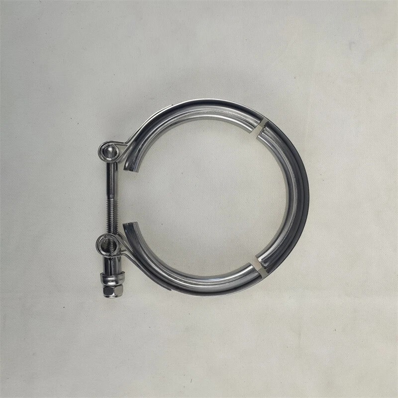 JONJEA 2" Universal Stainless Steel V-Band Clamp for Turbo Downpipe