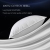 Acnalboma Luxury Goose Down Pillow Queen, Hotel Quality Bed Pillows