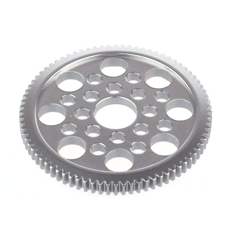 JFtech 7075 Aluminium Metal 48P Spur Gear 85T for 3Racing