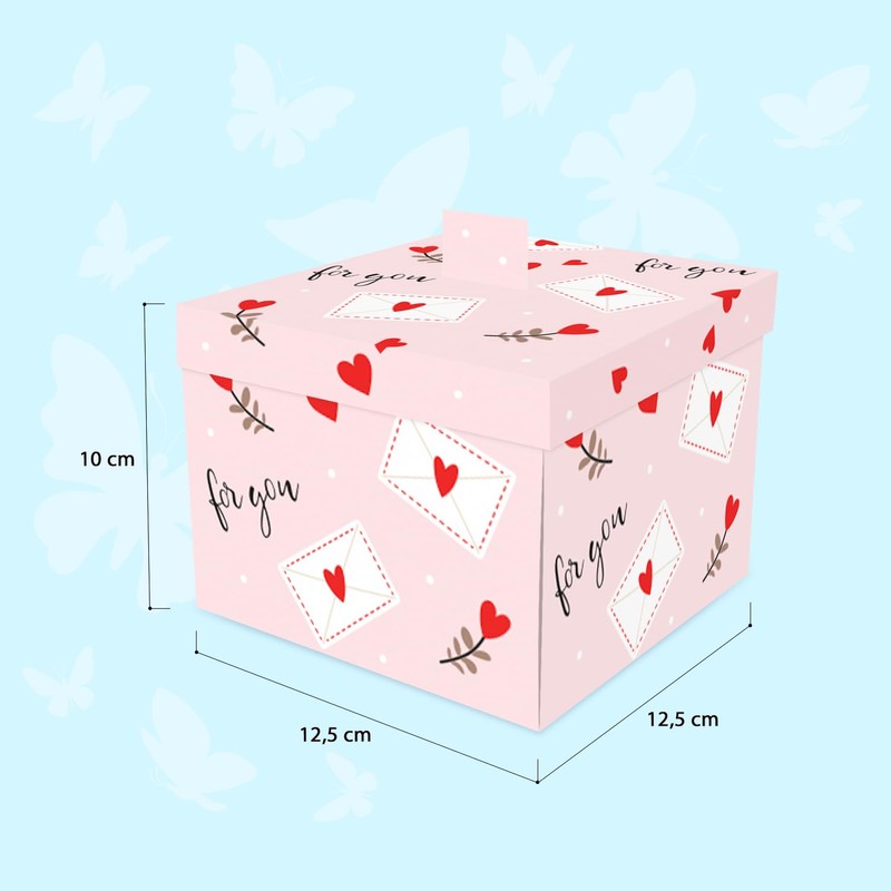 FETTIPOP DIY Gift Box Butterfly Explosion (Love) 8.5 x 14
