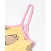 Pusheen the Cat Girls Yellow Sleeveless Playsuit | Cartoon Character