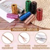 HARFINGTON 1.5mm Metallic String, 16 Ply Decorative Metallic Bakers Twine