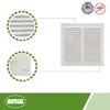 Amig - Square Aluminium Ventilation Grille with Mosquito Net |
