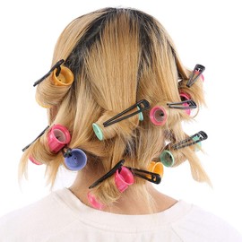 Travel Hot Rollers, Hot Rollers For Medium Hair Professional Electric Heated Roller Curling Roll Hair Tube Hair Styling Tool Compact Electric Hair Rollers