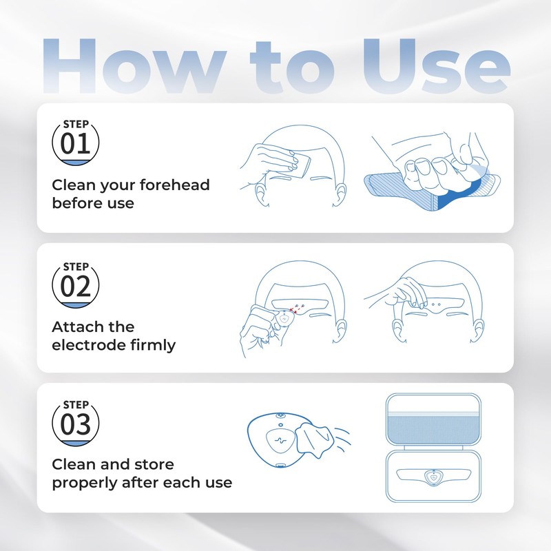 HeadaTerm-2 Replacement Electrodes (1 Pack(3 Pieces per Pack))