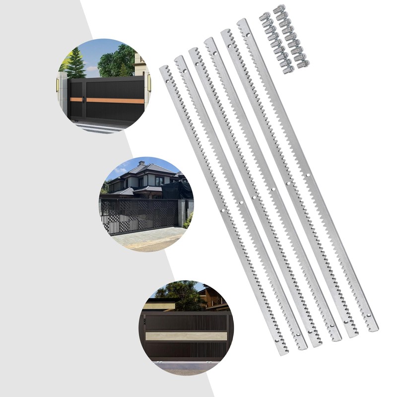 6Pcs Steel Gear Racks for Sliding Gate Opener Slide Door