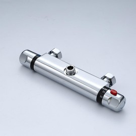 Thermostatic Bath Shower Mixer Tap Tap Showerwall Mounted Shower Mixer Valve Anti Scald Tap Bathroom Accessory Intelligent Constant Temperature for Bathroom