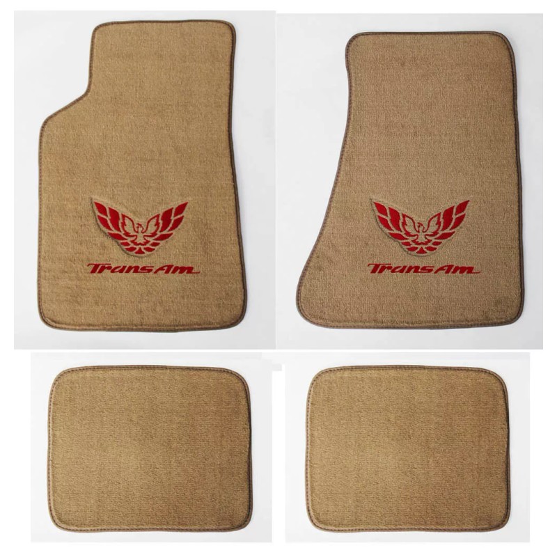 AFM NEW! Carpet Floor Mats Tan 1982-2002 FIREBIRD Trans Am
