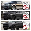 TECHPICCO Front Tow Hooks Covers Hitch Cover Customized Car Tow