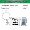 Baipilu for New Home Keyring New Memories Key Chain Homeowner
