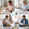 12Pcs Address Blocker Stamp, Confidential Roller Stamp Set with Security