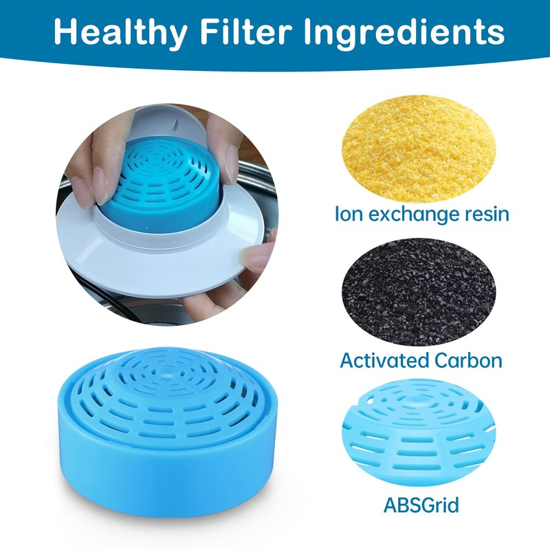 Cat Water Fountain Filters, Cat Fountain Replacement Filters for 2.0L/67oz