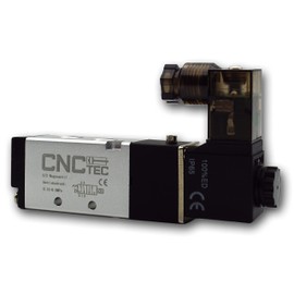 Pneumatic Solenoid Directional Valve 5/2 Way 1/8 Inch 230 Volt AC (5/2 Way 1/8 Inch 230 Volt AC)