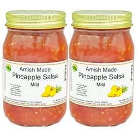 Amish Salsa Mild Pineapple - 2-16 Oz Jars