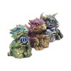 Nemesis Now Dragon's Gift Set of 3 7cm Figurine, Resin,