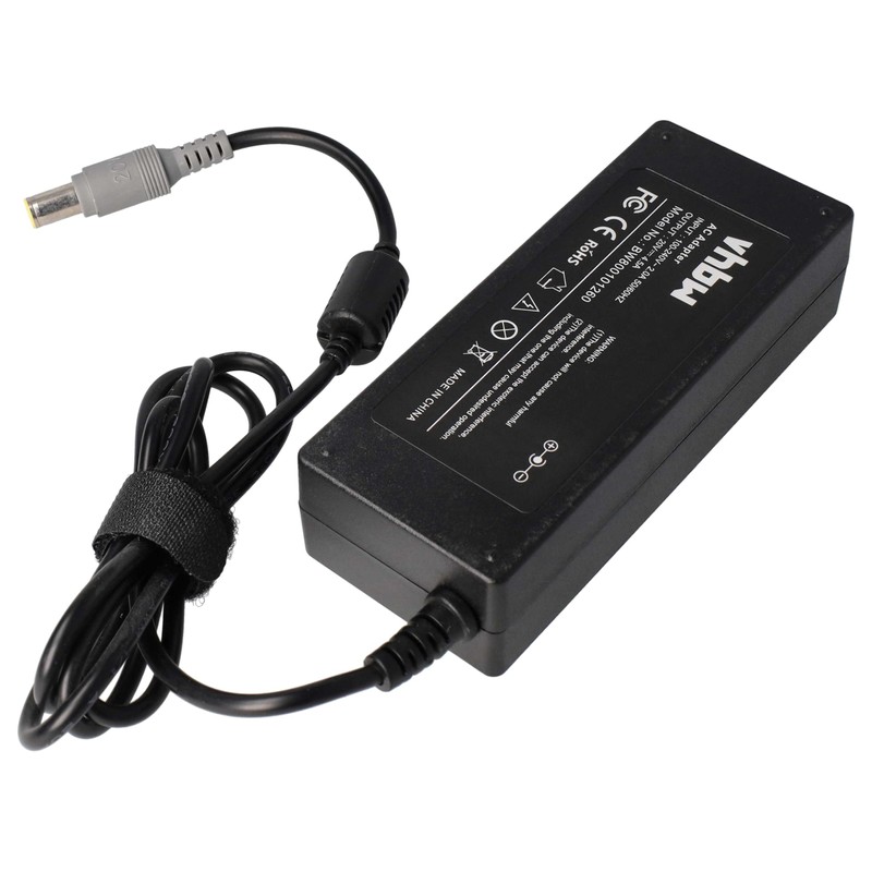 vhbw 90W Power Supply Compatible with IBM Lenovo ThinkPad SL410