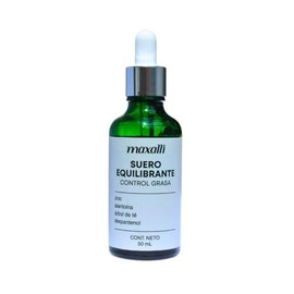 MAXALLI, Srum Facial Natural  Zinc  Dexpantenol  Alantona  rbol de T  Control de Sebo  Serum Piel Grasa y Sensible  Piel mixta sensible  Textura...   