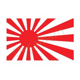 Japan Japanese Rising Sun 2 Pack Tokyo Yokohama Sapporo Kode Decal Sticker p630