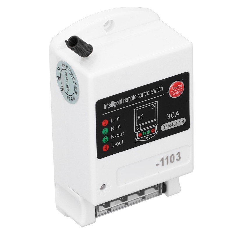 Remote Control Switch 30A Relay 3km Control Range Wireless Remote