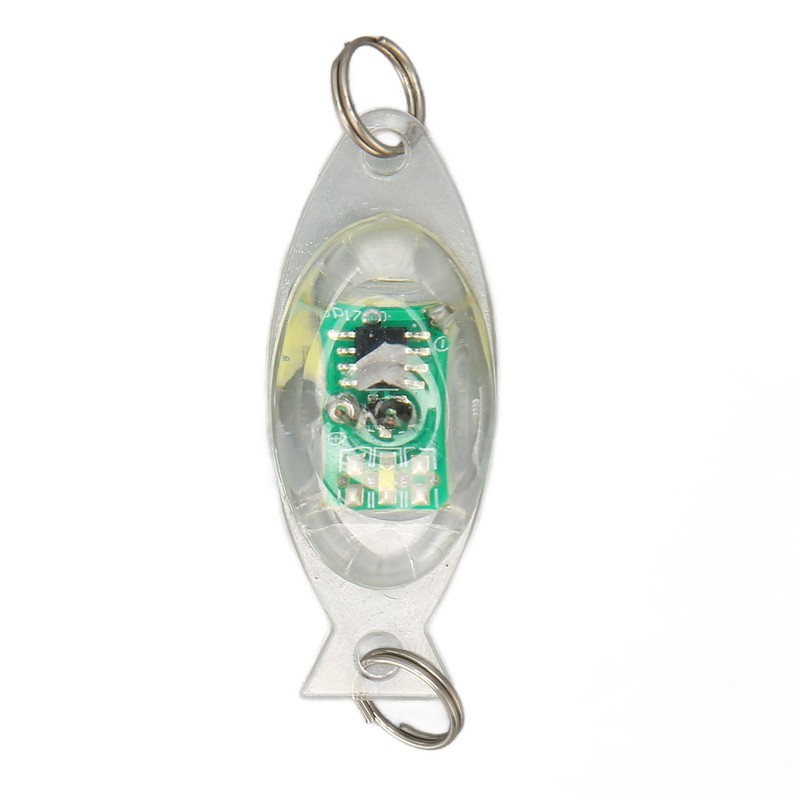 10Pcs LED Underwater Fishing Lure Light Eye Shape Deep Drop