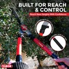 TABOR TOOLS B620A Hedge Shears with Wavy Blade for Trimming