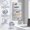 EasyPAG Wall File Holder 10 Tier Mesh Hanging Folder Organizer